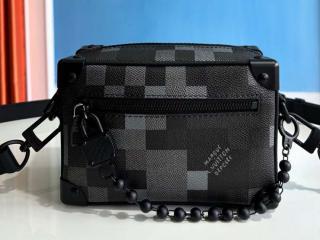 新作*LV*ミニソフトトランク ダミエ ショルダーバッグ M14922 ☆ルイヴィトン☆新作を先取り！ミニ・ソフトトランク (Louis