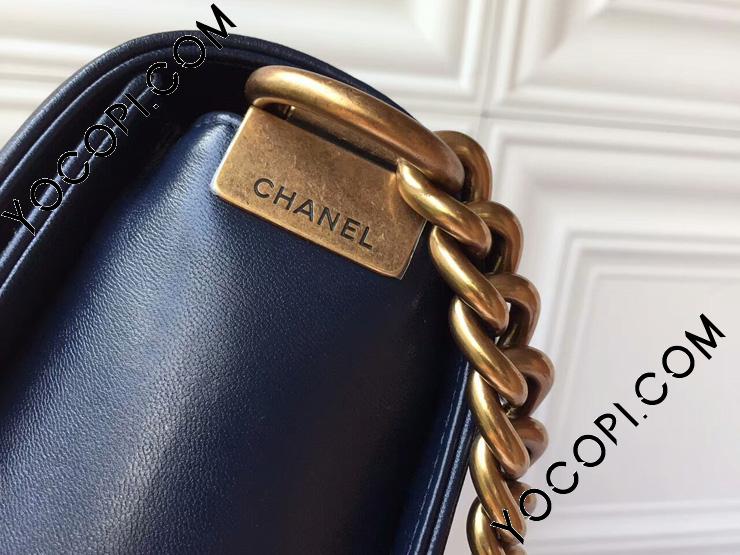 VINTAGE●CHANEL●ボーイシャネルハンドバッグラムスキン ラムスキン CHANEL BOY CHANEL(シャネル ボーイ シャネル
