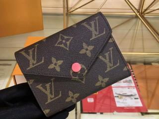 ルイ・ヴィトン 「LOUIS VUITTON」モノグラム 財布 コピー ポルトフォイユ・ヴィクトリーヌ モノグラム 【M41938C】 - 財布＆小物