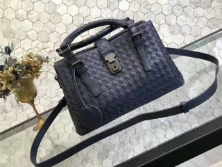 ボッテガヴェネタ ハンドバッグ 「BOTTEGA VENETA」 イントレチャート ミニ ローマバッグ ショルダーバッグ クリム 【448954VQ1304710】