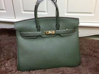【H0112514】 エルメスバッグ HERMES Birkin バーキン25/30/35 ハンドバッグ シルバー金具 チュンリュー　Sクラス