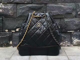 シャネル ガブリエル ドゥ バックパック Chanel GABRIELLE エイジド カーフスキン & カーフスキン ブラック 【A94485