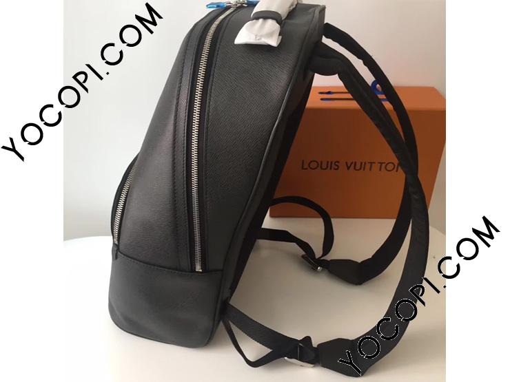 LOUIS VUITTON ルイヴィトン タイガ アントン バックパック 黒