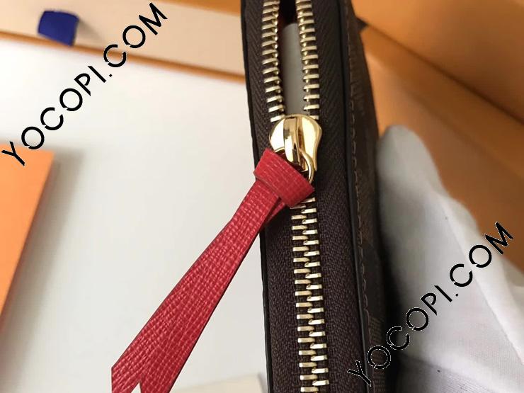 N60534】 ルイヴィトン ダミエ・エベヌ 財布 コピー LOUIS VUITTON