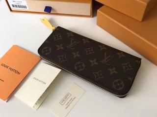 【M61796】 ルイヴィトン モノグラム 長財布 スーパーコピー LOUIS VUITTON ポルトフォイユ・クレマンス ドファスナー財布