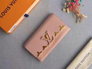 【M64552】 ルイヴィトン 二つ折り長財布 スーパーコピー 「LOUIS VUITTON」マグノリア ポルトフォイユ・カプシーヌ トリヨン