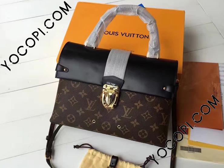 LOUIS VUITTON M43125 Monogram canvas One-handle flap bag from