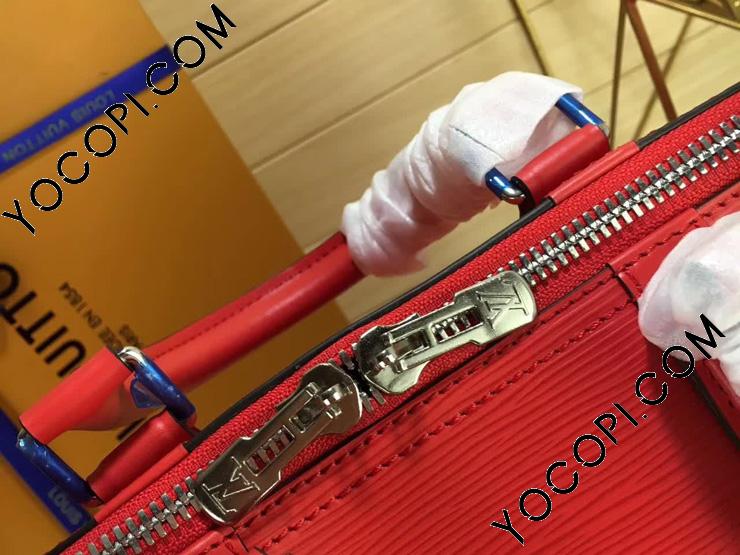 ルイヴィトン　エビ　ボストンバッグ　レッド 中古】 ルイ・ヴィトン LOUIS VUITTON ボストンバッグ エピ