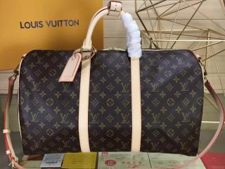 【M41416】 ルイヴィトン モノグラム バッグ コピー「LOUIS VUITTON」キーポル・バンドリエール 50 トラベル旅行用バッグ