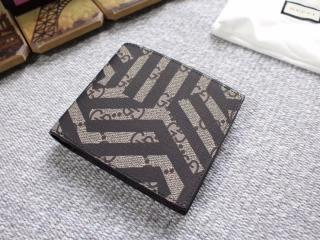 グッチ 財布 スーパーコピー〔GUCCI GG Caleido〕 GGカレイド 二つ折り財布 ブラックカレイドプリント入りベージュ 【406557 KVW1N 9769】