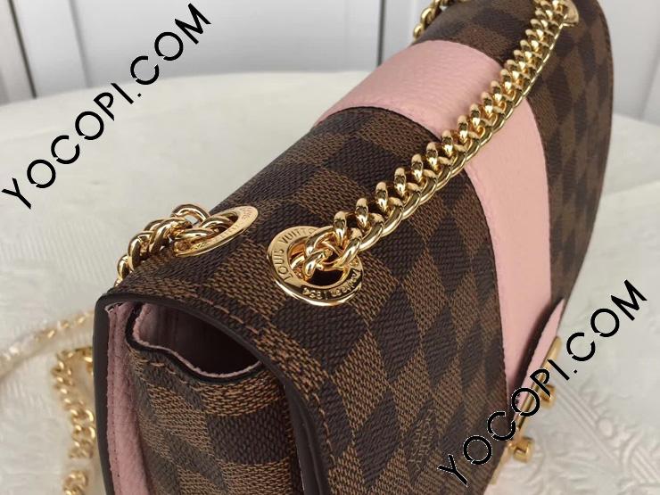 N64418】 ルイヴィトン ダミエ・エベヌ バッグ スーパーコピー「LOUIS