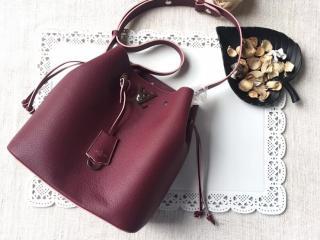 【M54680】 ルイヴィトン「LOUIS VUITTON LOCKME」ロックミー・バケット ショルダーバッグ プルンヌ ローズプードゥル