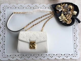 【M94556】 ルイヴィトン モノグラム・アンプラント バッグ スーパーコピー 「LOUIS VUITTON」 サンジェルマン BB チェーンショルダーバッグ アイボリー