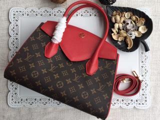 【M42270】 ルイヴィトン モノグラム バッグ コピー 「LOUIS VUITTON」 フロリーヌ ハンドバッグ ショルダー2wayバッグ チェリー