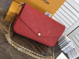 【M64065】 ルイヴィトン モノグラム･アンプラント パック スーパーコピー 「LOUIS VUITTON」 ポシェット・フェリーチェ チェーンショルダーパック