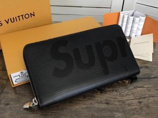 【M67723】 ルイ・ヴィトン シュプリーム 長財布 スーパーコピー 「LOUIS VUITTON x SUPREME」 ジッピー・オーガナイザー エピ ラウンドファスナー長財布