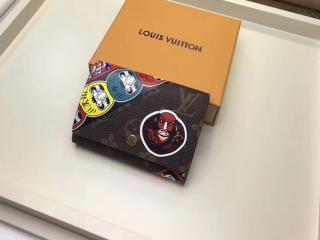 【M67253】 ルイヴィトン モノグラム 財布 コピー 「LOUIS VUITTON」 ポルトフォイユ・ヴィクトリーヌ ヴィトン モノグラム 三つ折り財布 山本寛斎 【日本限定】