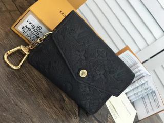 【M60633】 ルイヴィトン モノグラム・アンプラント 財布 コピー 小銭入れ ノワール 「LOUIS VUITTON」 ポシェット・クレ ヴィトン 財布 レディース 二つ折り