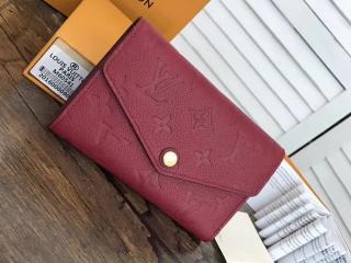 【M41854】 ルイヴィトン モノグラム・アンプラント 財布 コピー 「LOUIS VUITTON」 ポルトフォイユ キュリユーズ ヴィトン 財布 レディース 三つ折り ポピーペタル
