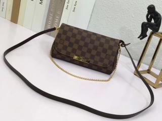 【N41276】 ルイヴィトン ダミエ・エベヌ バッグ スーパーコピー 「LOUIS VUITTON」 フェイボリット PM  チェーンショルダーバッグ