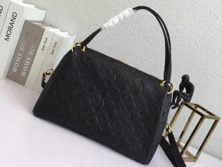 【M43719】 LOUIS VUITTON ルイヴィトン モノグラム･アンプラント バッグ スーパーコピー ポンテュ PM ハンドバッグ ヴィトン レディース ショルダーバッグ 4色選択可 ノワール