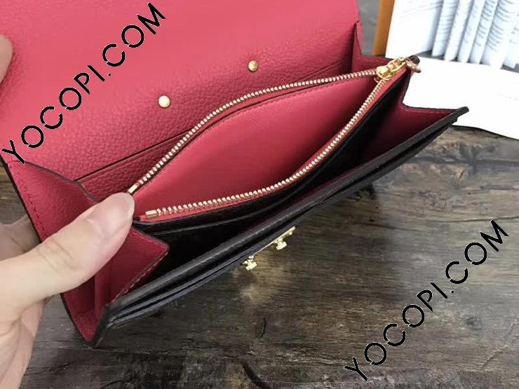 M58417】 ROSE LITCHI ヴィトン 人気長財布 レディース 「LOUIS