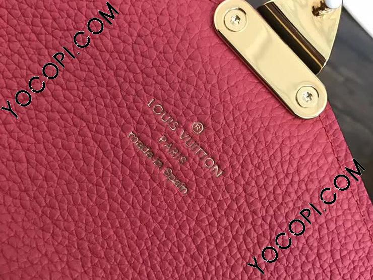 M58417】 ROSE LITCHI ヴィトン 人気長財布 レディース 「LOUIS