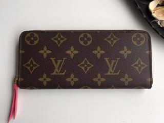 【M60859】 ルイヴィトン モノグラム 長財布 スーパーコピー 「LOUIS VUITTON」 ポルトフォイユ・クレマンス ヴィトン 大人気 ラウンドファスナー財布