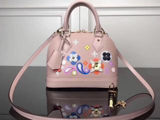【M54986】 LOUIS VUITTON ルイヴィトン エピ バッグ コピー アルマ BB ハンドバッグ ショルダーバッグ・ポシェット ゴールド金具 3色 ピンク