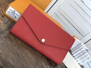 【M61181】 LOUIS VUITTON ルイヴィトン モノグラム・アンプラント 財布 スーパーコピー ポルトフォイユ・サラ ヴィトン レディース 二つ折り長財布 5色可選択 スリーズ