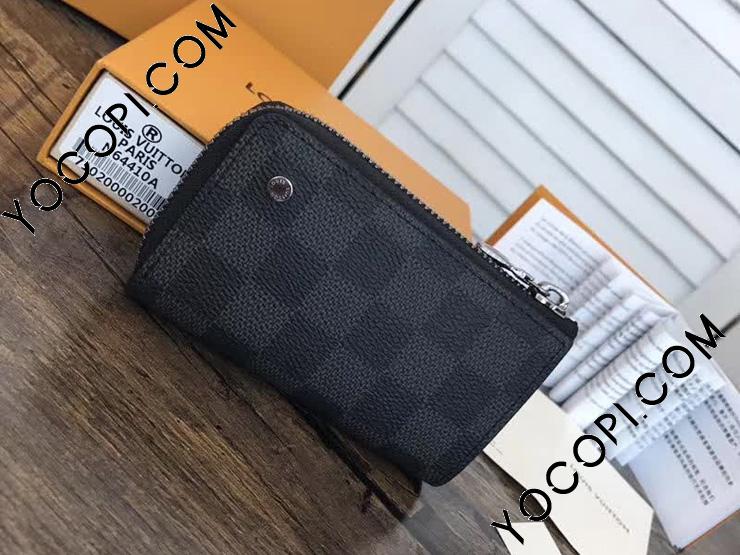 N64410】 LOUIS VUITTON ルイヴィトン ダミエ・グラフィット キー 