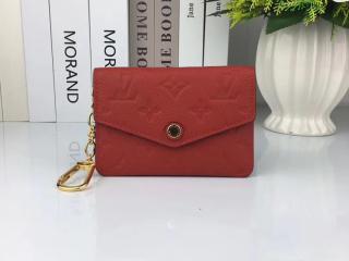 【M60634】 LOUIS VUITTON ルイヴィトン モノグラム・アンプラント 財布 コピー ポシェット・クレ 小銭入れ♪ ヴィトン レディース 二つ折り財布 スリーズ