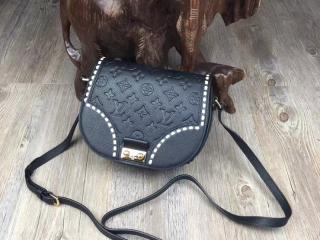 【M43143】 LOUIS VUITTON ルイヴィトン モノグラム・アンプラント バッグ スーパーコピー ジュノ ルイビトン レディース ショルダーバッグ・ポシェット 3色可選択 ノワール