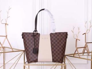【N44022】 LOUIS VUITTON ルイヴィトン ダミエ・エベヌ バッグ コピー ジャージー トートバッグ ヴィトン レディース ショルダーバッグ 2WAY 3色可選択 ベージュ
