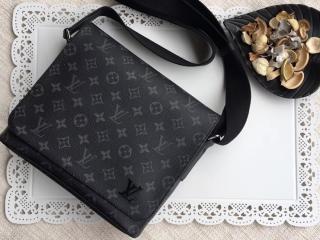 【M44000】 LOUIS VUITTON ルイヴィトン モノグラム・エクリプス バッグ コピー ディストリクト PM NM メンズ ヴィトン メッセンジャーバッグ ショルダーバッグ