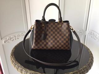 【N41673】 LOUIS VUITTON ルイヴィトン ダミエ・エベヌ バッグ スーパーコピー ブリタニー ハンドバッグ ヴィトン レディース ショルダーバッグ 2WAY 3色可選択 ノワール