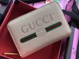 ‎【496319 0GCAT 8820】 GUCCI グッチ プリント 財布 スーパーコピー カード＆コインケース コインケース・小銭入れ ミニ カード＆財布 4色可選択 ホワイト レザー