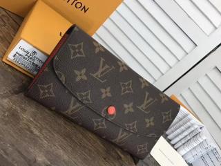 【M62011】 LOUIS VUITTON ルイヴィトン モノグラム 長財布 コピー ポルトフォイユ・エミリー ヴィトン レディース 二つ折り財布 7色可選択 サンライズ