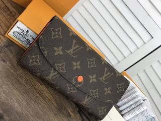 【M60696】 LOUIS VUITTON ルイヴィトン モノグラム 長財布 スーパーコピー ポルトフォイユ・エミリー ヴィトン レディース 二つ折り財布 7色可選択 ピモン