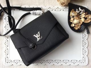 【M54849】 LOUIS VUITTON ルイヴィトン ハンドバッグ スーパーコピー マイロックミー LockMe トリヨンレザー ショルダーバッグ2WAY 6色可選択 ブラック