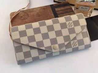 【N63545】 LOUIS VUITTON ルイヴィトン ダミエ・アズール 財布 スーパーコピー ポルトフォイユ・ジョセフィーヌ ヴィトン レディース 人気 三つ折り長財布