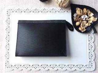 【M67736】 LOUIS VUITTON ルイヴィトン モノグラム・エクリプス x エピ バッグ コピー ポシェット・ヴォワヤージュ MM ヴィトン メンズ クラッチ＆セカンドバッグ