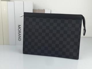 【N41696】 LOUIS VUITTON ヴィトン ダミエ･グラフィット バッグ スーパーコピー ポシェット・ヴォワヤージュ MM ルイヴィトン メンズ クラッチ＆セカンドバッグ