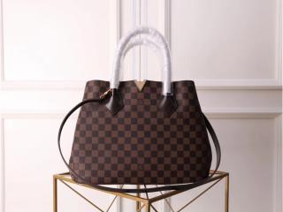 【N41435】 LOUIS VUITTON ルイヴィトン ダミエ・エベヌ バッグ コピー ケンジントン トートバッグ ヴィトン 新作 レディース 2WAYショルダーバッグ