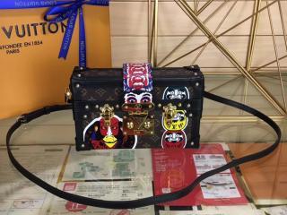 【M43544】 LOUIS VUITTON ルイヴィトン モノグラム バッグ コピー プティット・マル 2018クルーズ 山本寛斎 歌舞伎・ダルマ レディース クラッチ＆イブニングバッグ