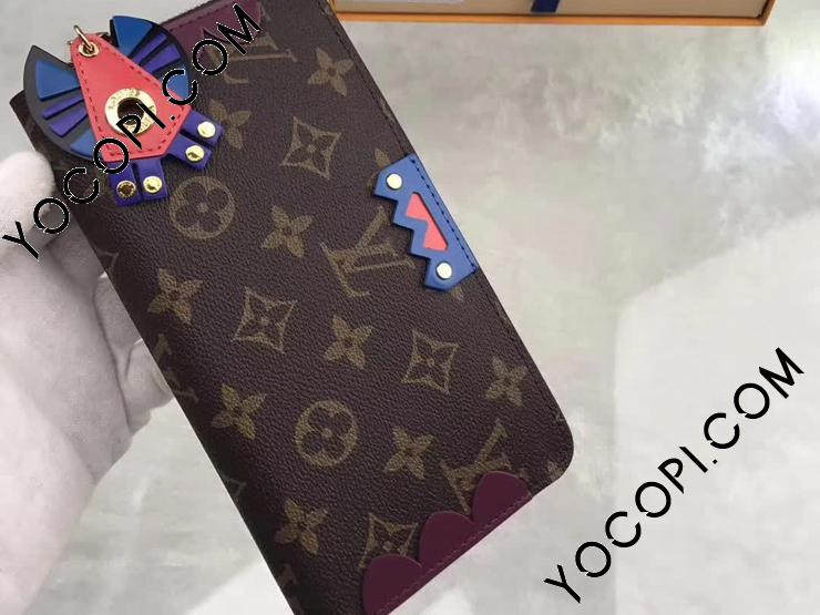 LOUIS VUITTON ルイヴィトン　長財布　折り財布　モノグラム　レザー M61349】 LOUIS VUITTON ルイヴィトン モノグラム トーテム 長