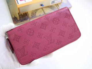 【M58425】 LOUIS VUITTON ルイヴィトン マヒナ 財布 スーパーコピー ジッピー・ウォレット ヴィトン レディース 人気 ラウンドファスナー長財布