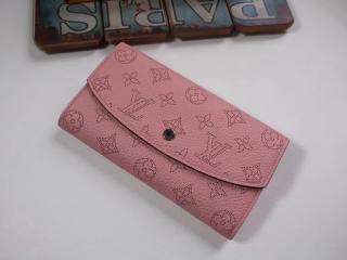 【M60145】 LOUIS VUITTON ルイヴィトン マヒナ 長財布 コピー ポルトフォイユ・イリス ヴィトン レディース 二つ折り財布 3色可選択 マグノリア