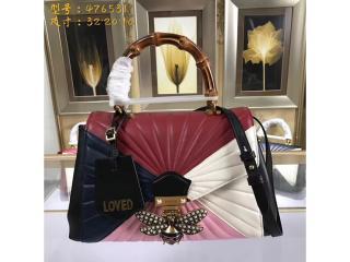 【476531 D8GAT 4197】 GUCCI グッチ クイーン マーガレット バッグ スーパーコピー Queen Margare キルティングレザー トップハンドルバッグ レディース 2WAYハンドバッグ 3色