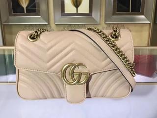 【‎443497 DTDID 5729】 GUCCI グッチ GGマーモント バッグ スーパーコピー GG Marmont キルティングレザー チェーンショルダーバッグ 8色可選択 ヌード